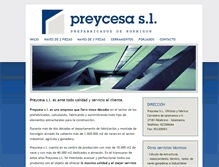 Tablet Screenshot of preycesa.com